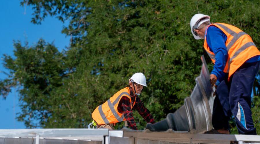 Roof repair in Bristol, SD